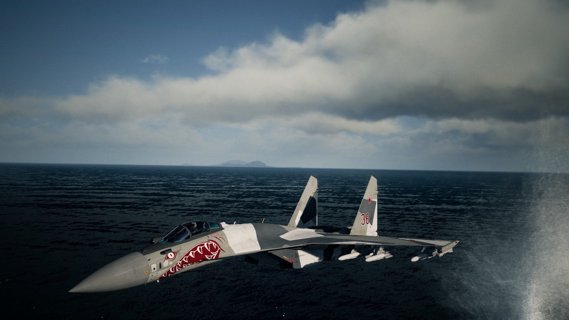 Su-35 Akula - Ace Combat The Shark - HD Wallpaper 
