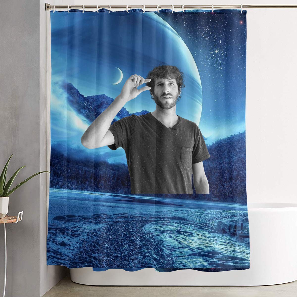 Shower Curtain - HD Wallpaper 