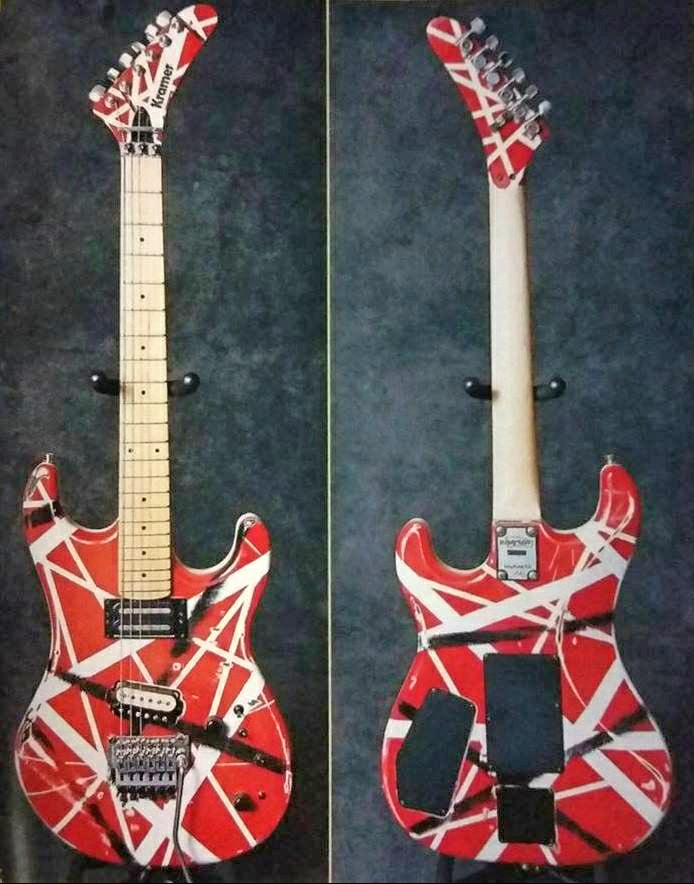 Eddie Van Halen Kramer Guitars - HD Wallpaper 