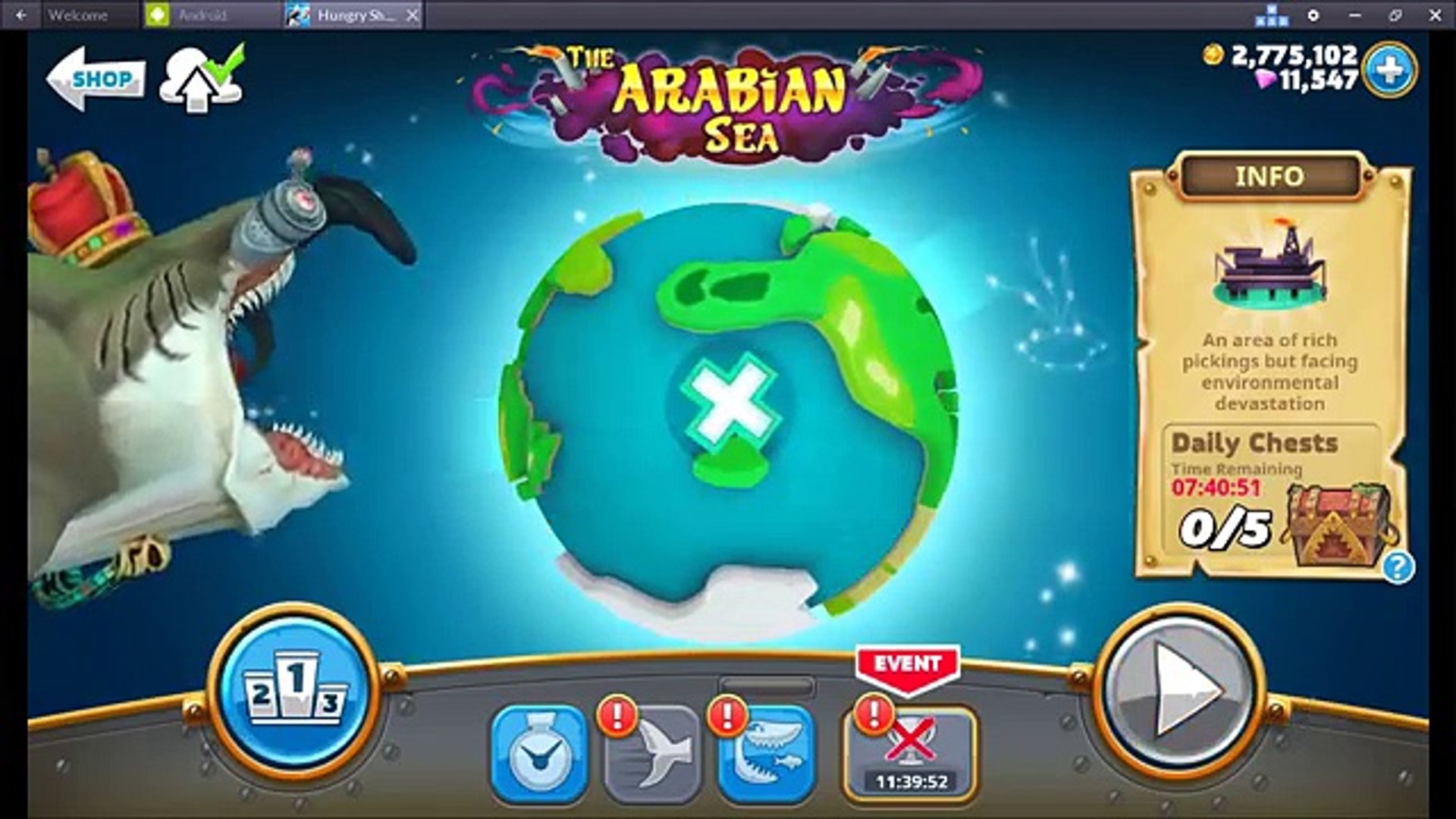 Hungry Shark World 礼包 - HD Wallpaper 