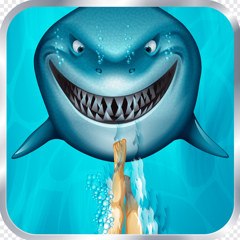 Tiger Shark Great White Shark Shark Attack Escape Hungry - Shark 3d Clipart - HD Wallpaper 