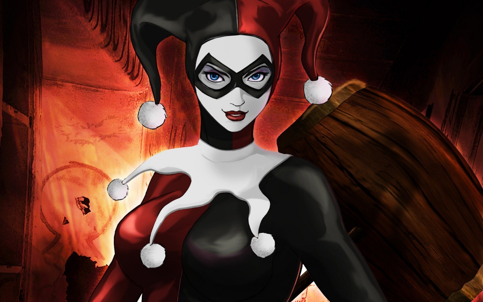 Harley Quinn Comic Art - HD Wallpaper 