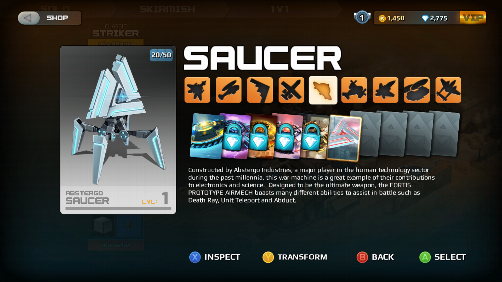 Airmech Arena Abstergo Saucer - HD Wallpaper 