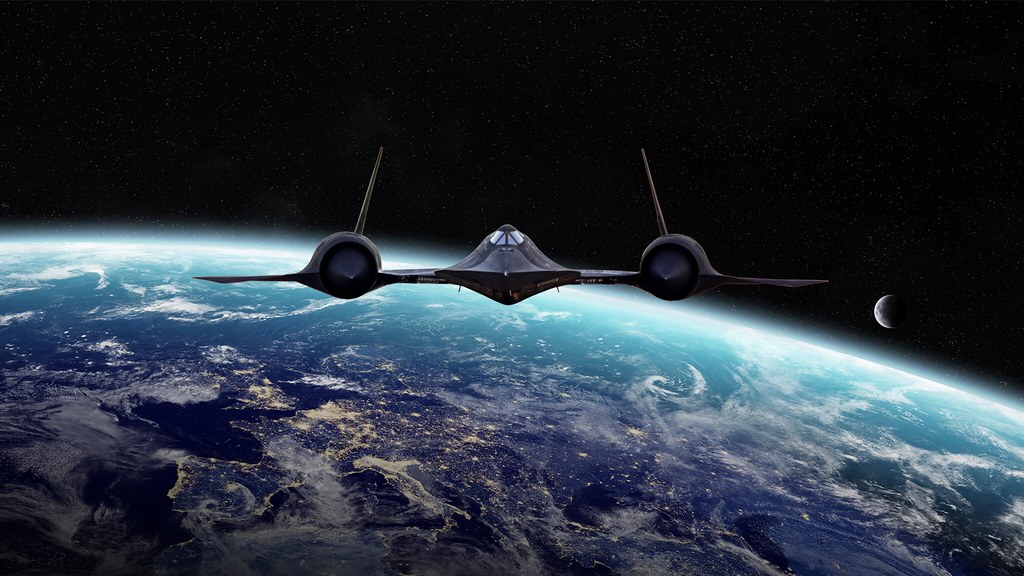 Sr-71 Blackbird Wallpaper - Chris Hadfield Photos Of Earth - HD Wallpaper 