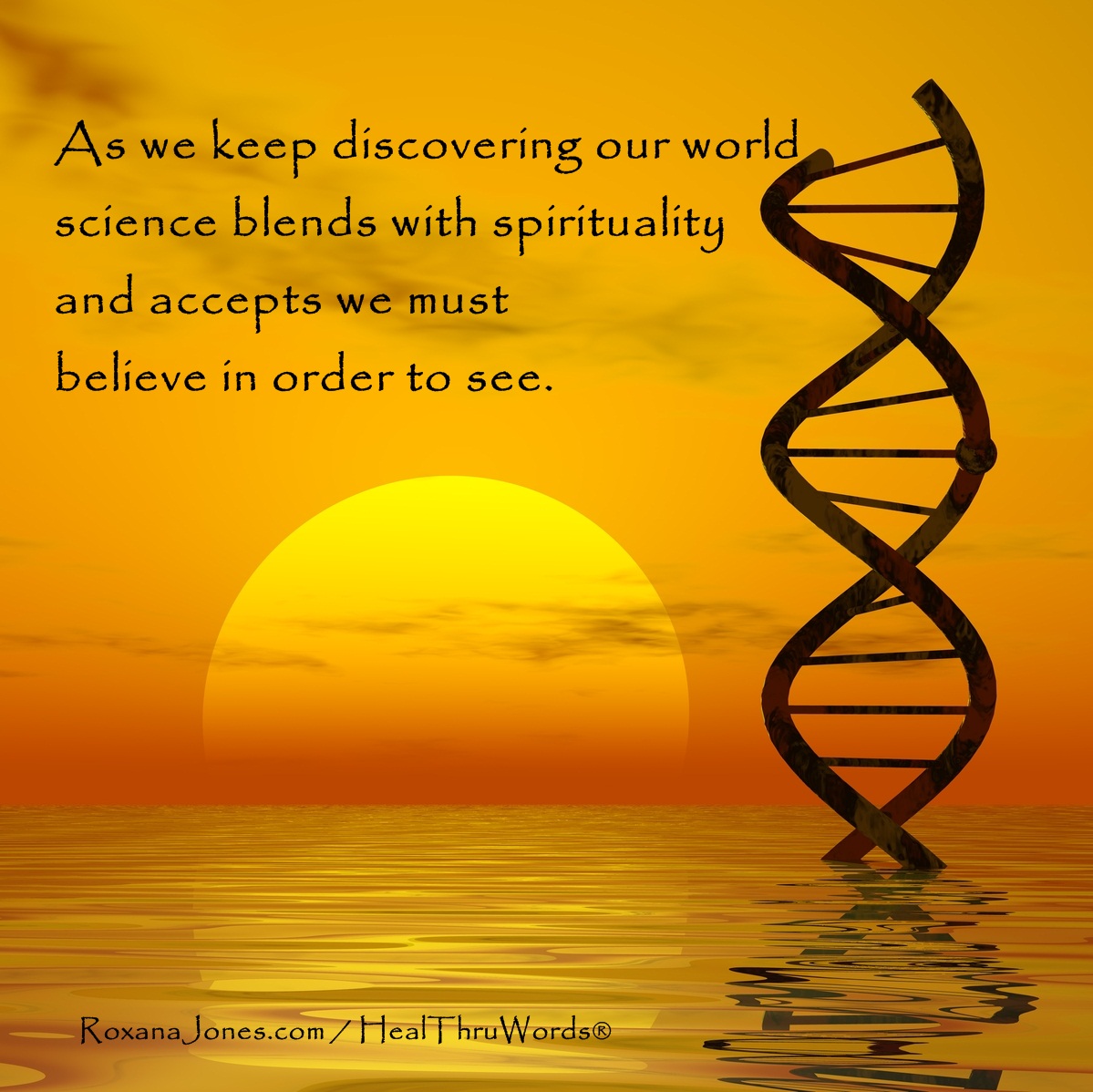 A More Spiritual Science - Inspirational Life Science Quotes - HD Wallpaper 