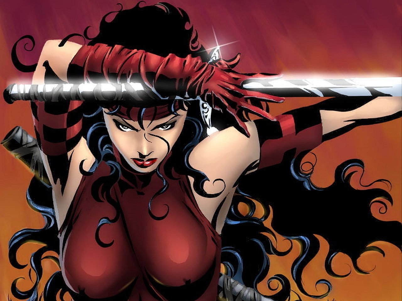 Elektra Comics - HD Wallpaper 