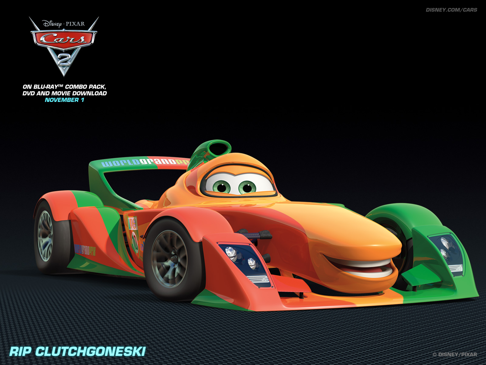 Rip Clutchgoneski Cars 2 - HD Wallpaper 