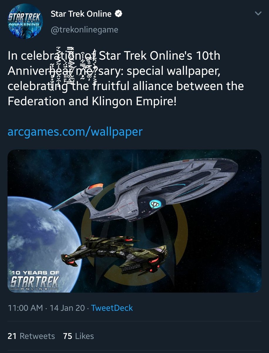 Star Trek Online Anniversary 2020 - HD Wallpaper 