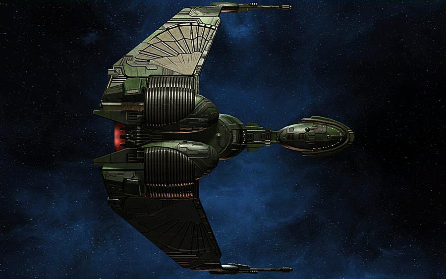 Klingon Wallpapers Wallpaper - Klingon B Rel Top View - HD Wallpaper 