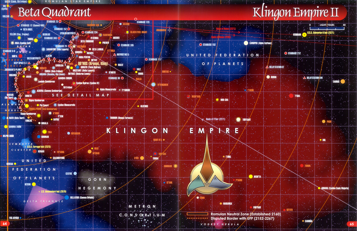 Klingon2 - Star Trek Klingon Empire Map - HD Wallpaper 