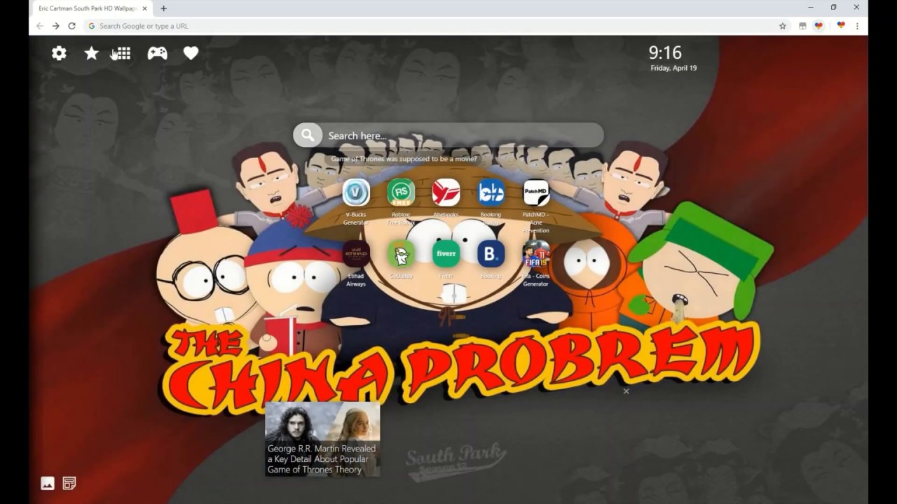 South Park Chinese - HD Wallpaper 