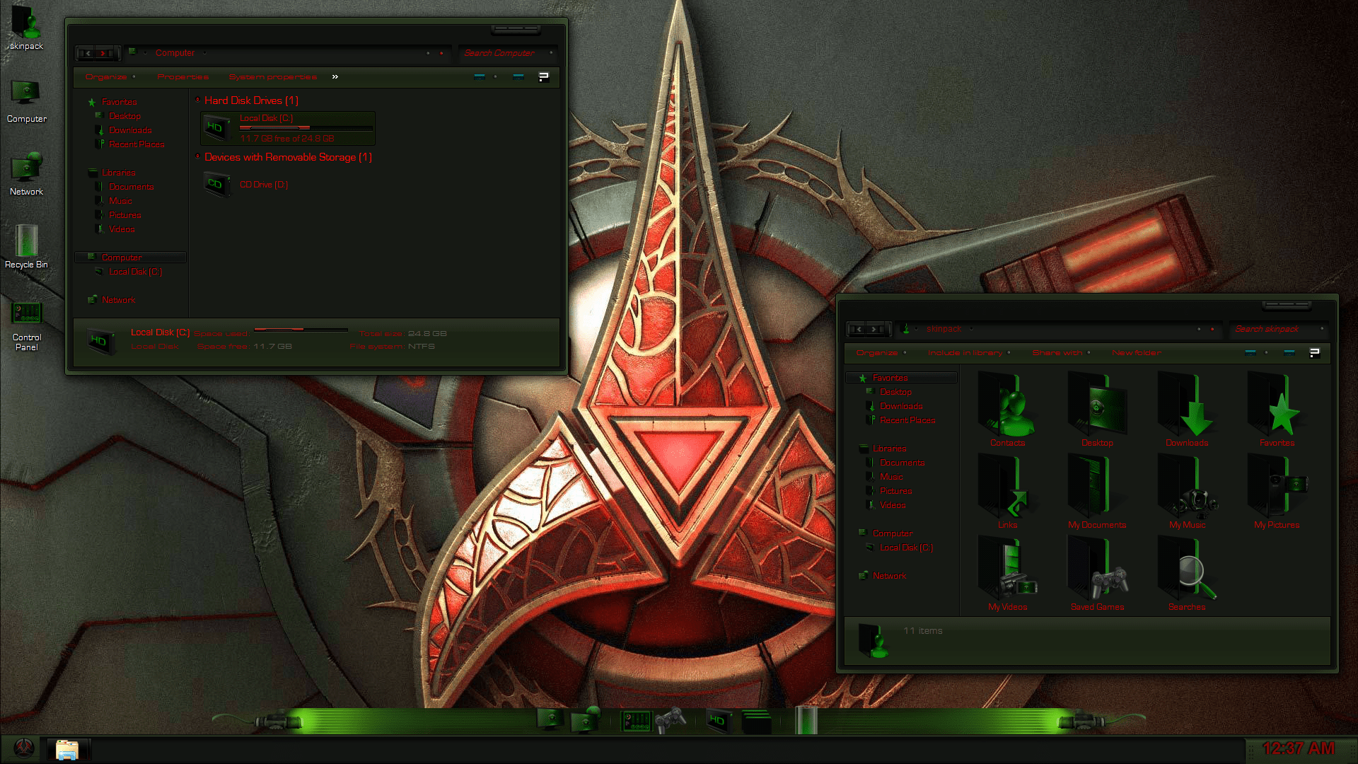 Star Trek Online Logo Klingon - HD Wallpaper 