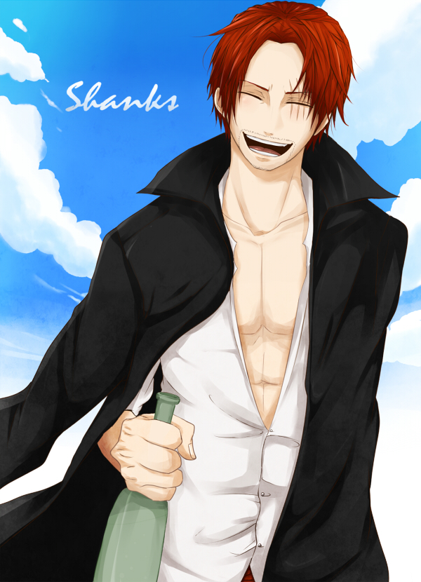 Anime, Pixiv Id 3733441, One Piece, Shanks, Mobile - Shanks - HD Wallpaper 
