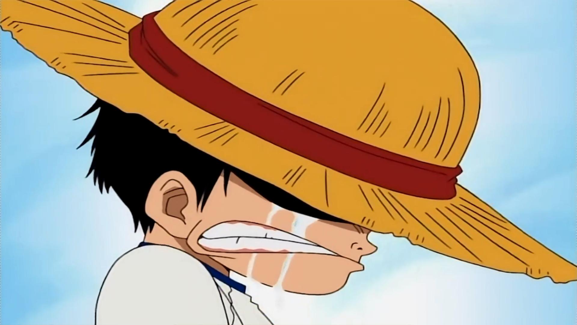 Shanks Giving Luffy His Hat - WORDBLOG