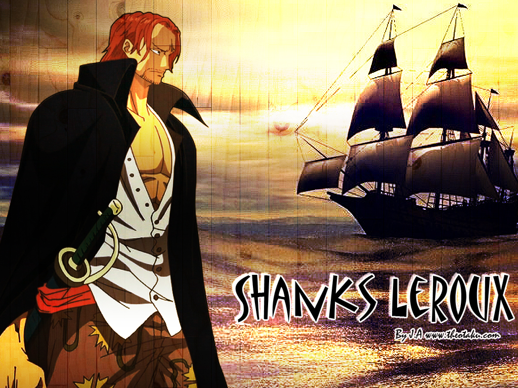 #anime #onepiece #shanks - HD Wallpaper 