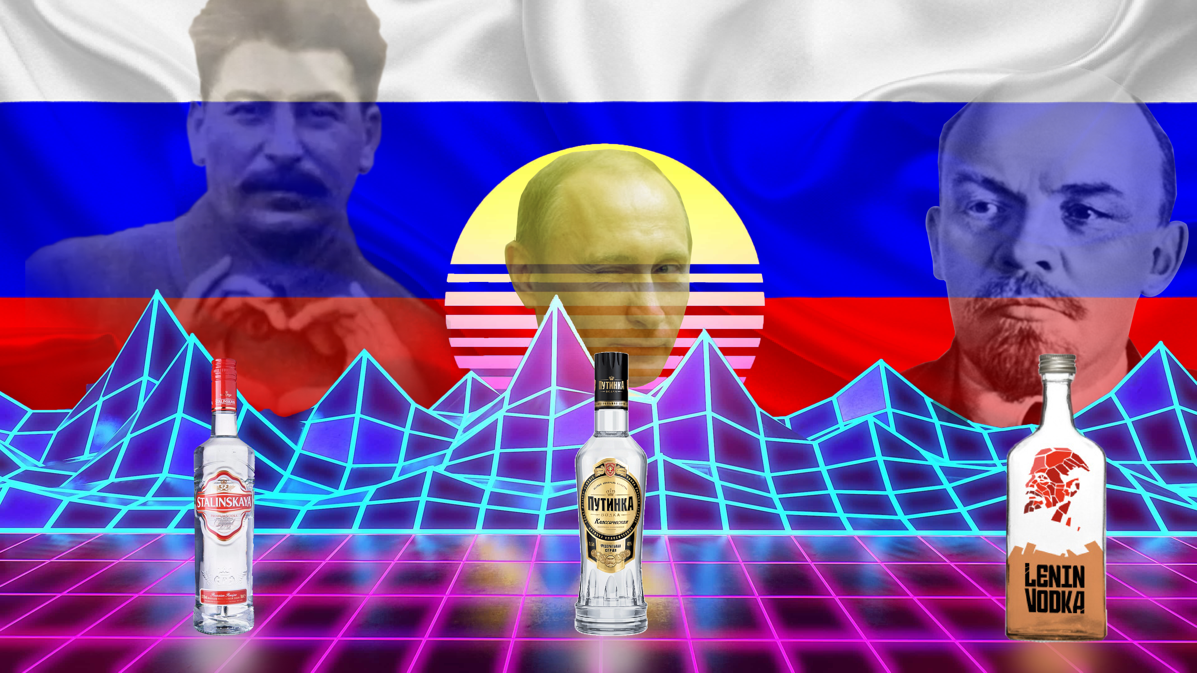 Neon 80s - HD Wallpaper 