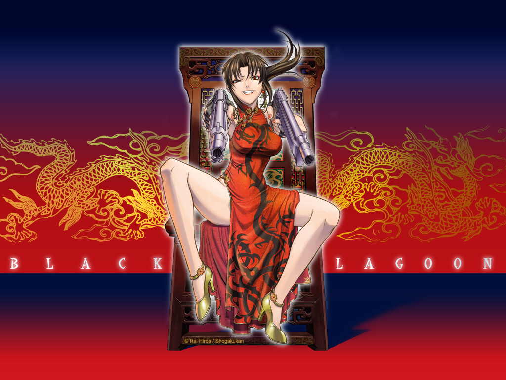 Black Lagoon Revy Chinese Dress - HD Wallpaper 