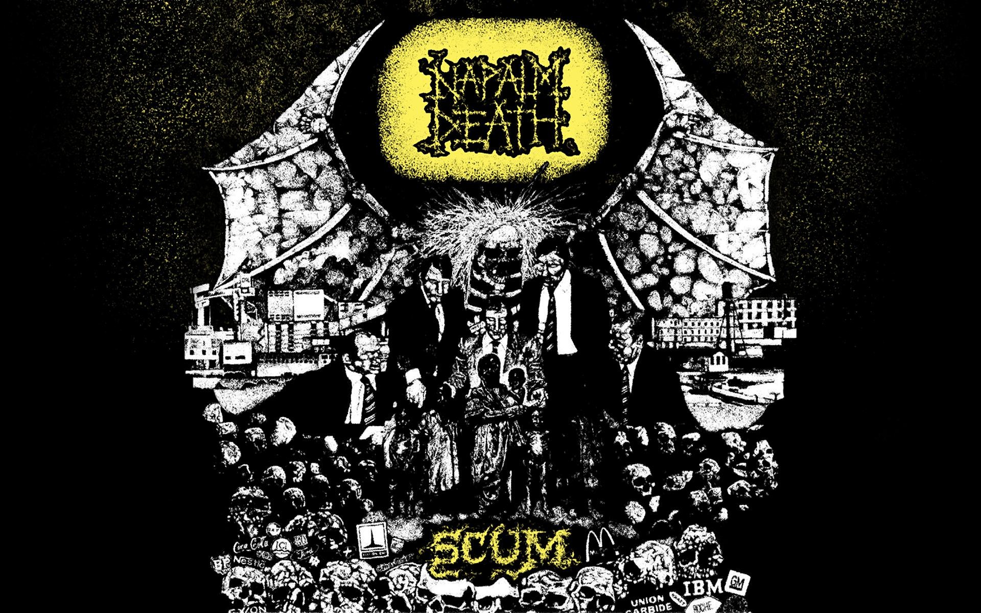 Napalm Death - Napalm Death Scum 1987 - HD Wallpaper 