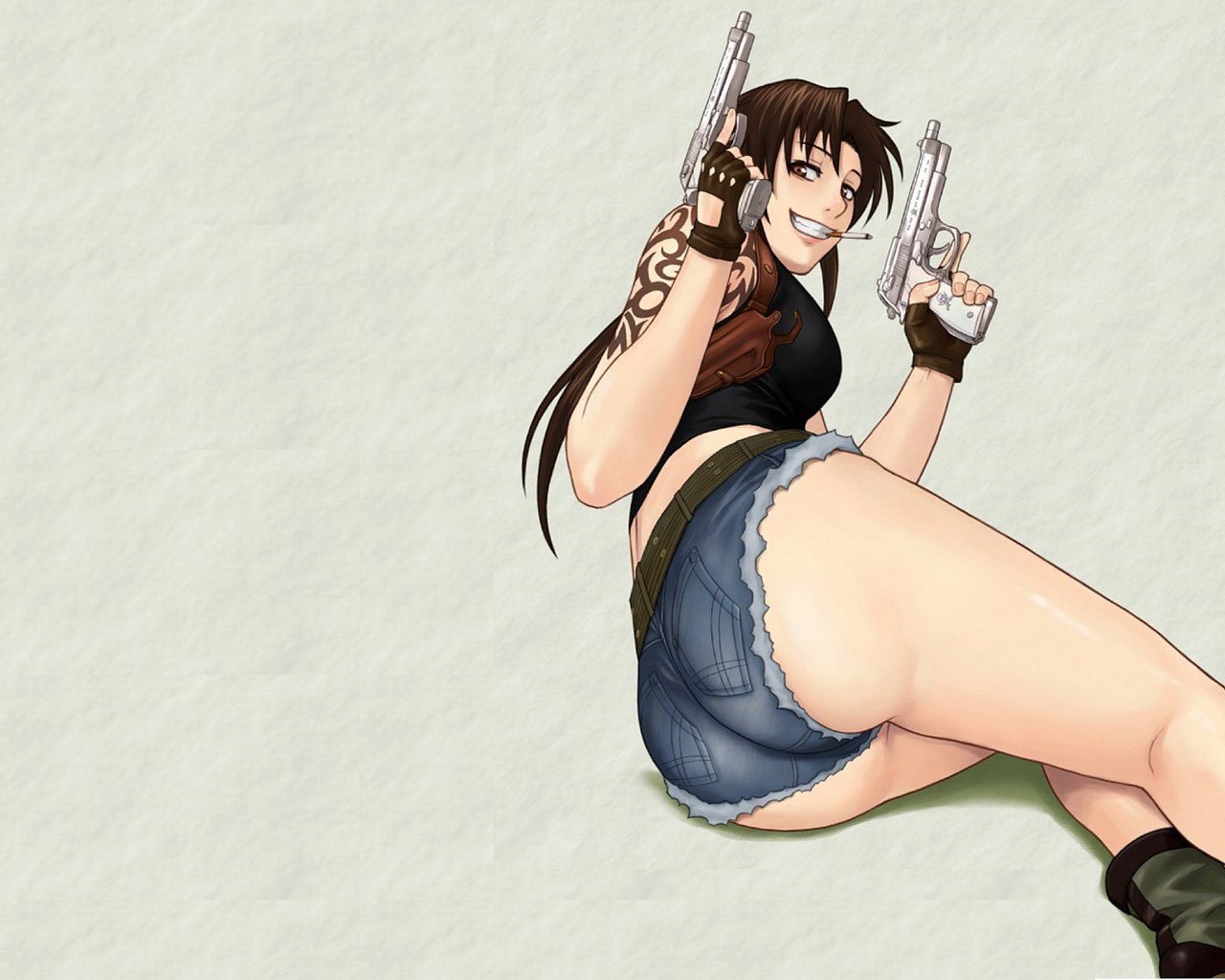 Black Lagoon - HD Wallpaper 