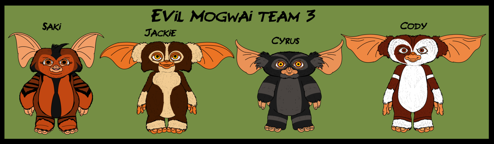 Mogwais - Gremlins Evil Mogwai - HD Wallpaper 