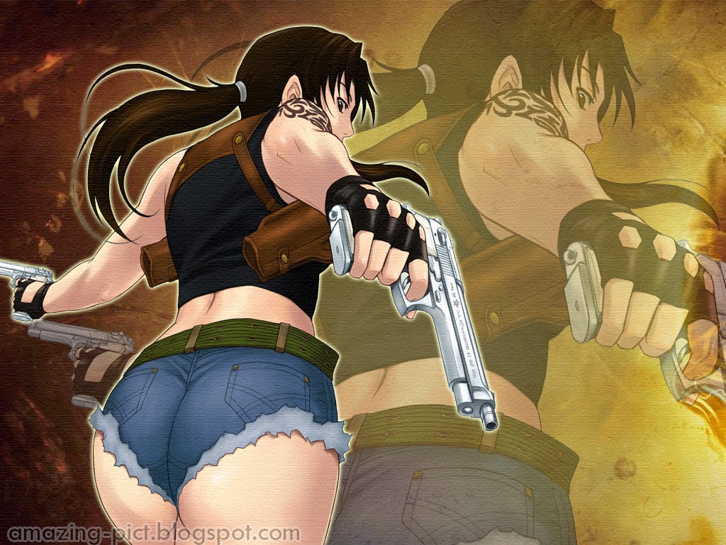 Revy Black Lagoon Png - HD Wallpaper 