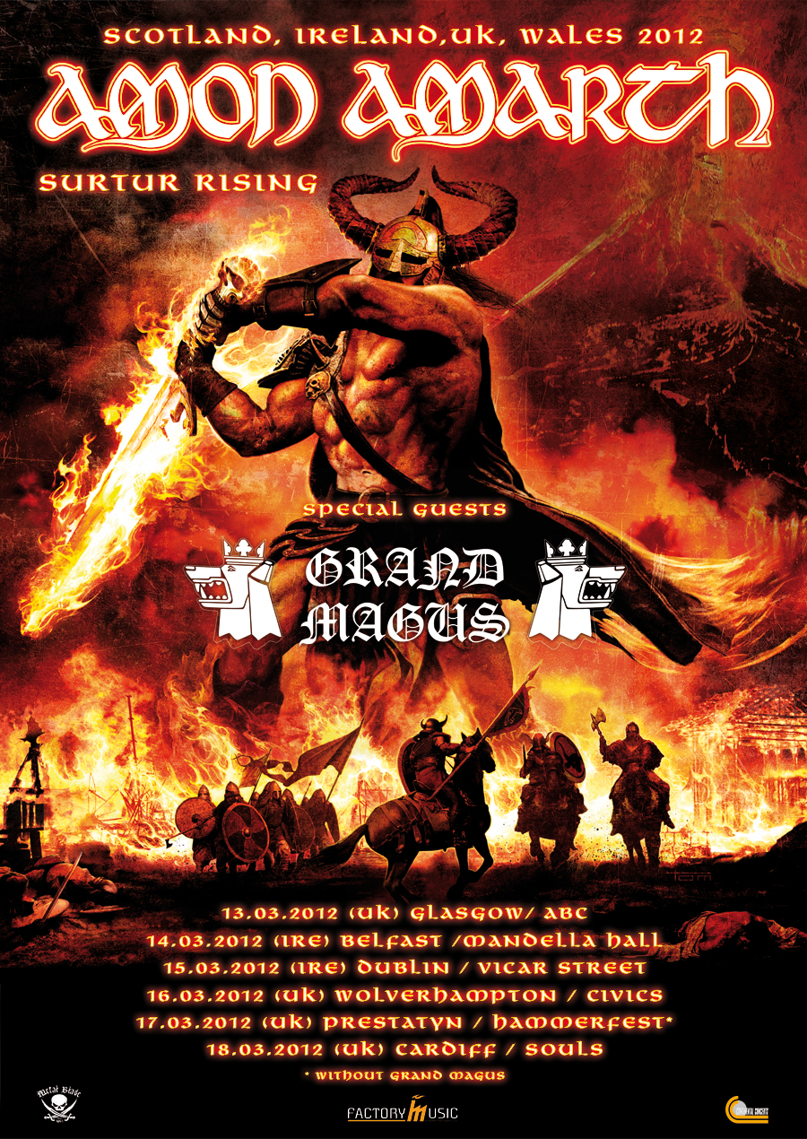 Aa Surturrising Poster Uk Web Pic Hwb13093 - Amon Amarth Surtur Rising - HD Wallpaper 