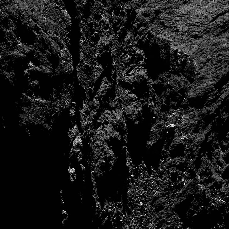 Rosetta, Osiris, Monochrome, Full Frame, No People, - Monochrome - HD Wallpaper 