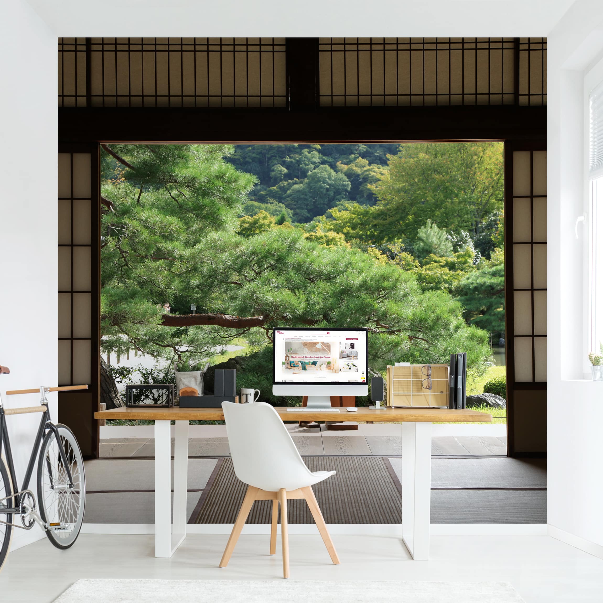 Japanese Door Panels - HD Wallpaper 