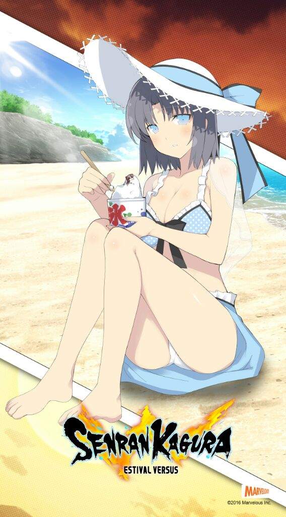 User Uploaded Image - Senran Kagura Yumi Swimsuit - HD Wallpaper 