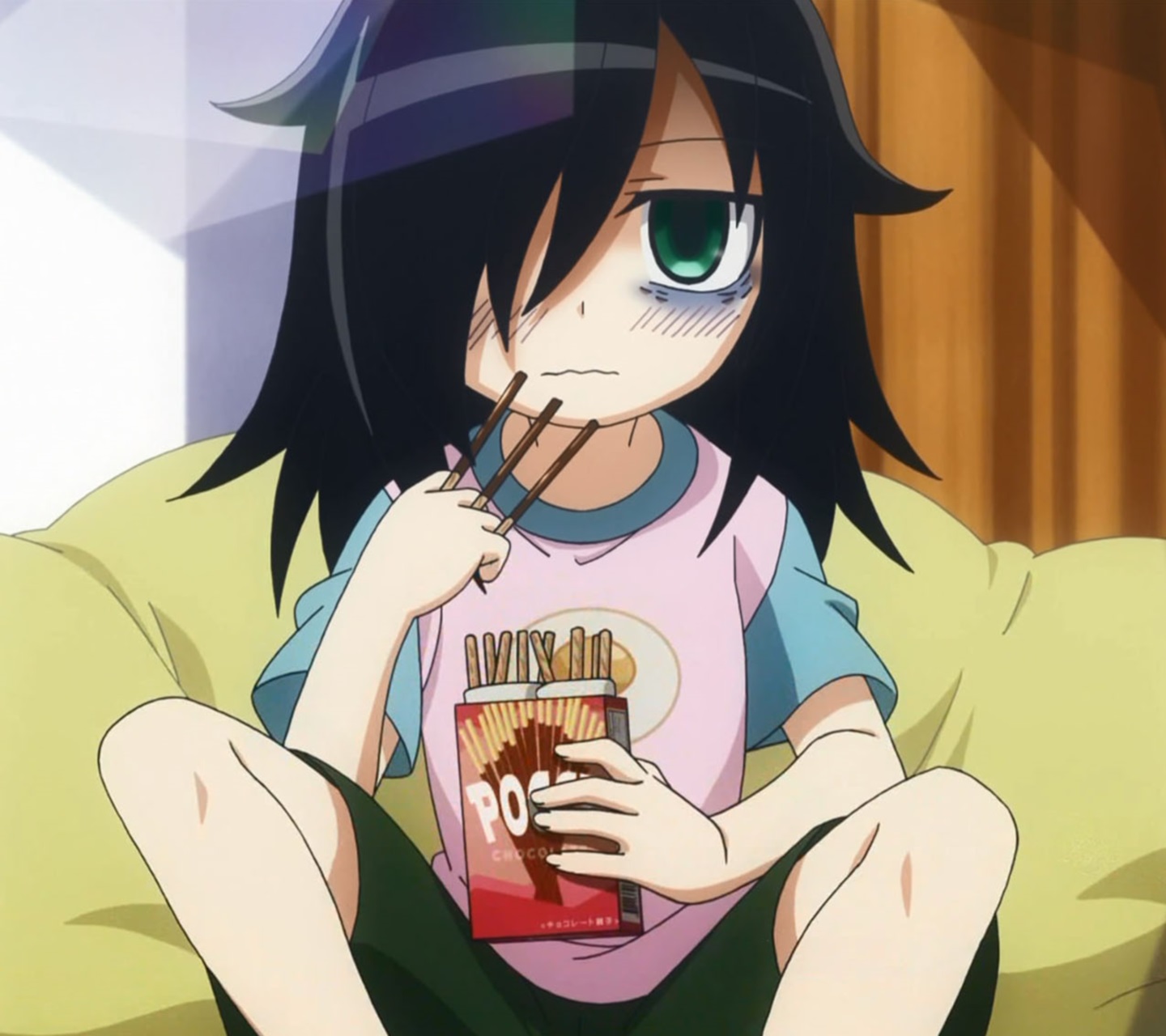 Tomoko Kuroki Android Wallpaper - Girl Otaku Anime - HD Wallpaper 