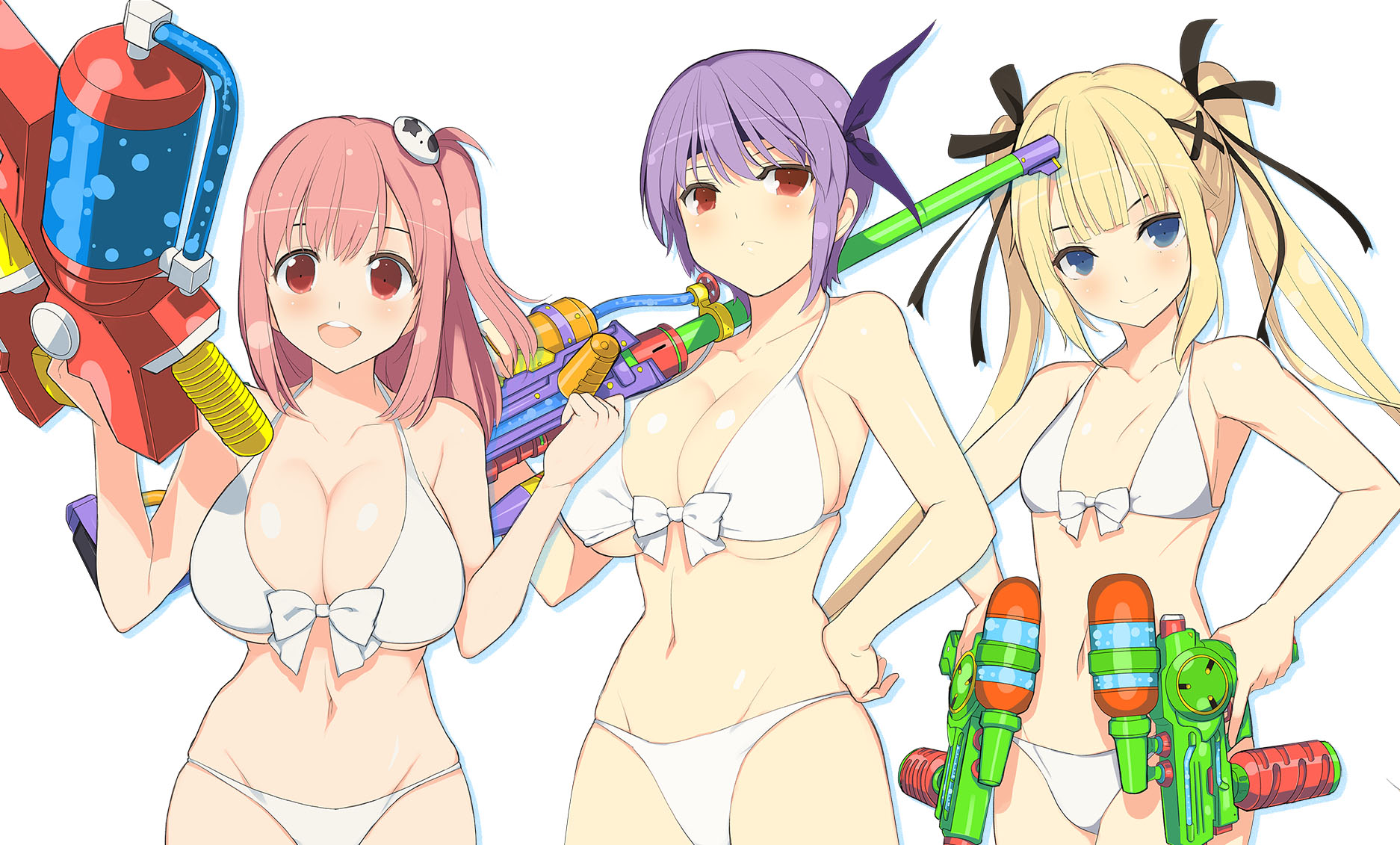 Senran Kagura Peach Beach Splash Dead Or Alive - HD Wallpaper 