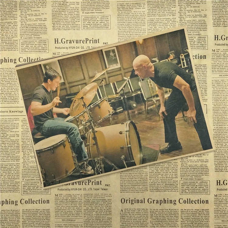 Whiplash Oscar Vintage Poster Retro Kraft Paper Posters - Vintage Advertisement - HD Wallpaper 