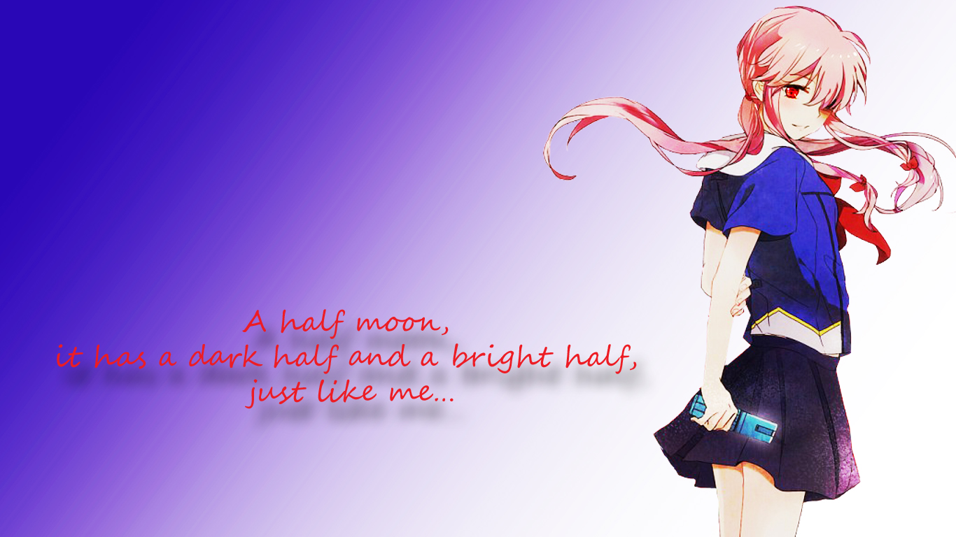 Yuno Gasai Png - HD Wallpaper 