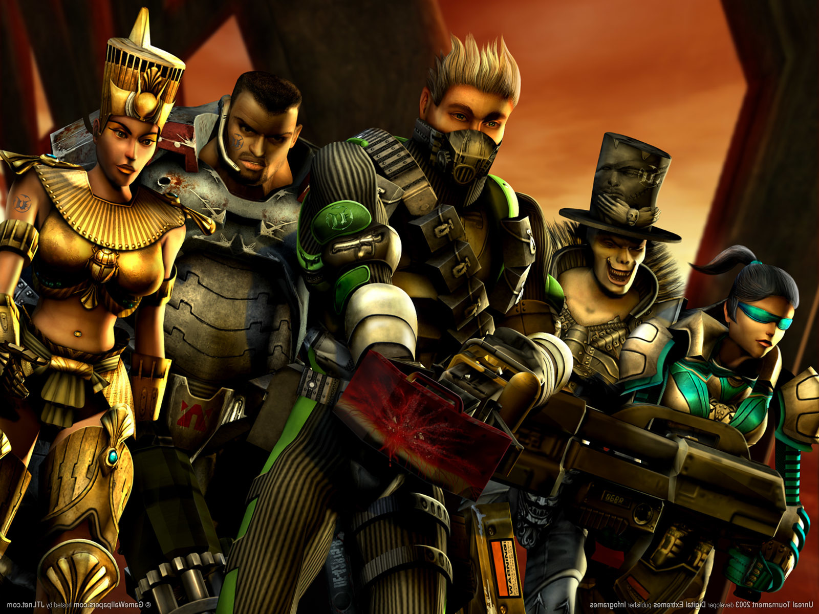 Unreal Tournament 2004 Wallpaper 4k - HD Wallpaper 