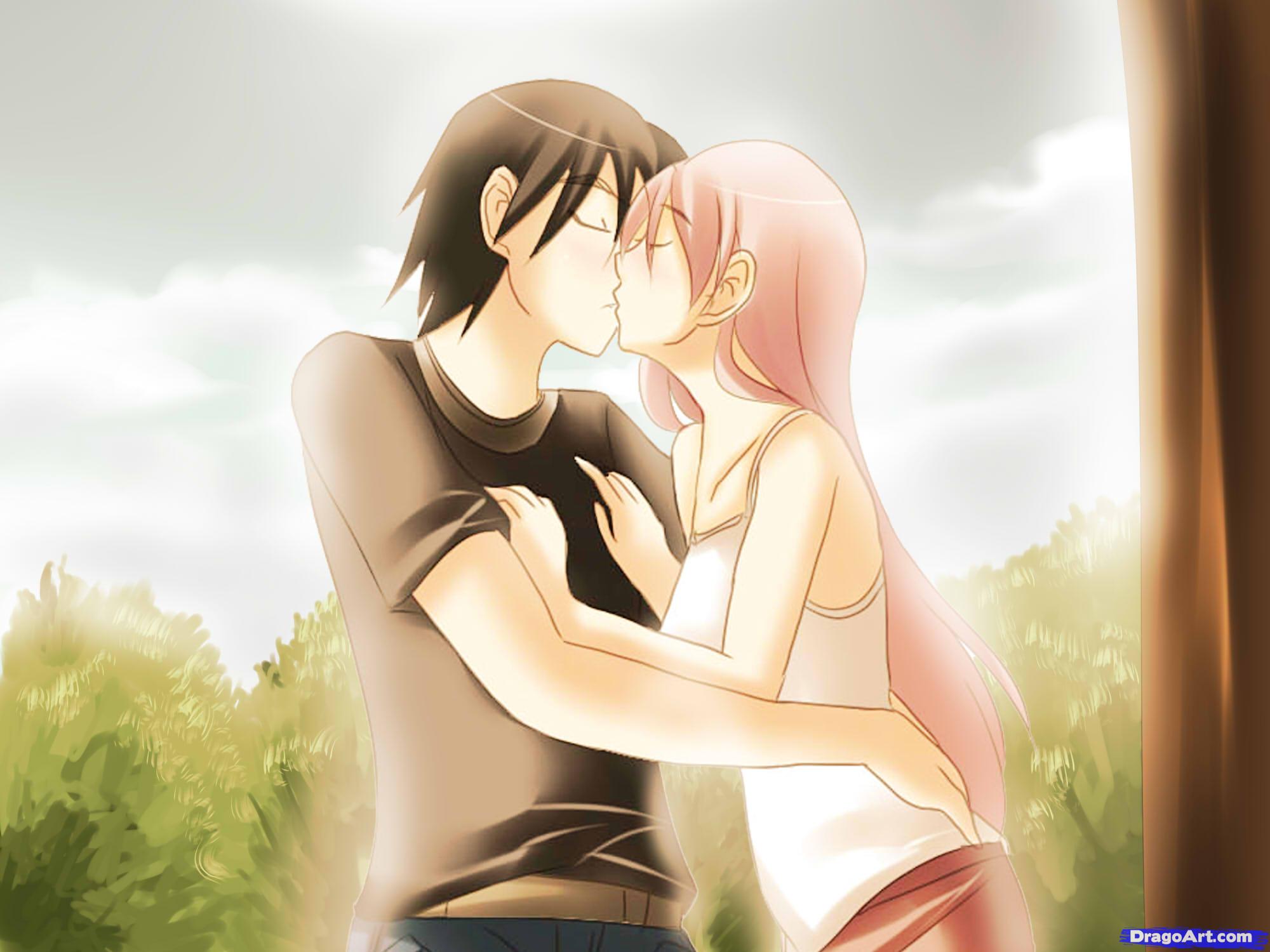 Kiss Images Hd Cartoon - HD Wallpaper 