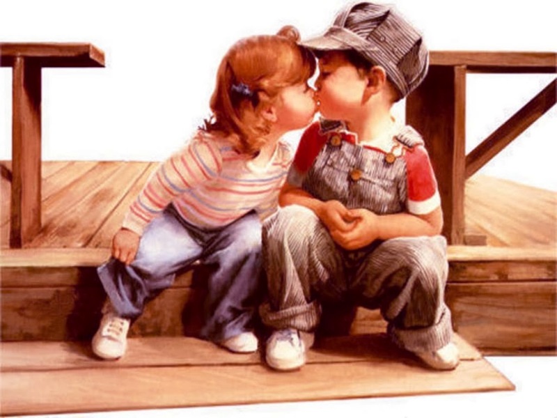 13 - Kissing Status English - HD Wallpaper 