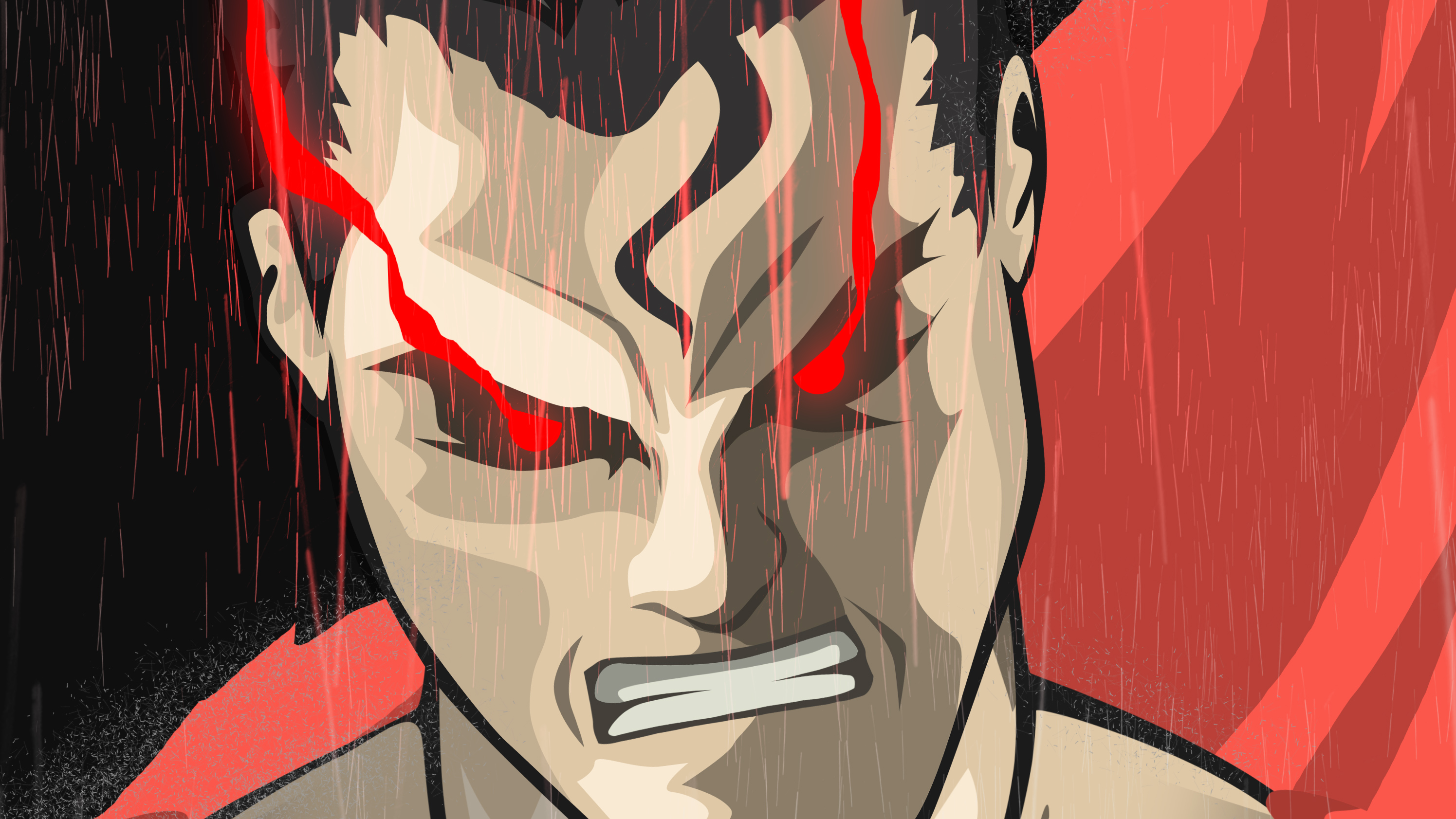 Superman Red Eyes - HD Wallpaper 