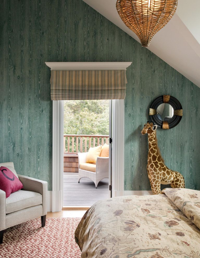 Vineyard Vines Wallpaper For A Contemporary Bedroom - Window Covering - HD Wallpaper 