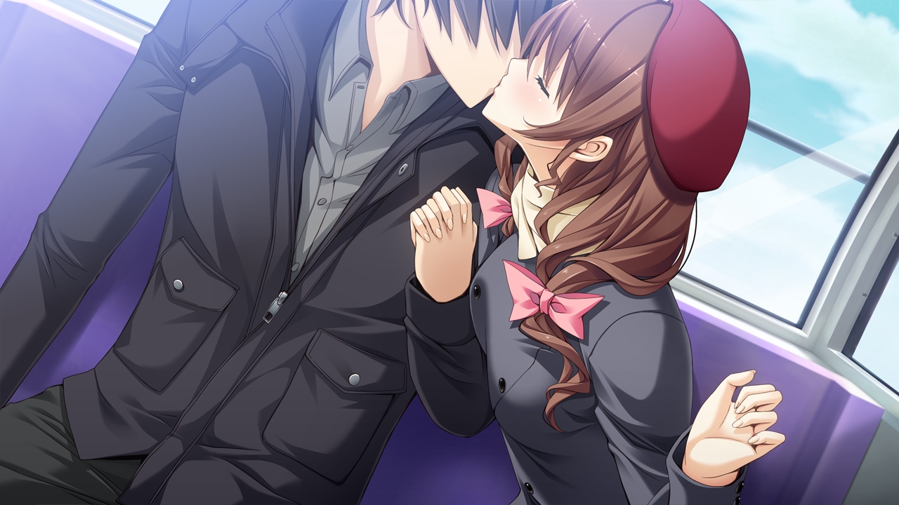 Anime Romance High School Kiss - 1280x720 Wallpaper 