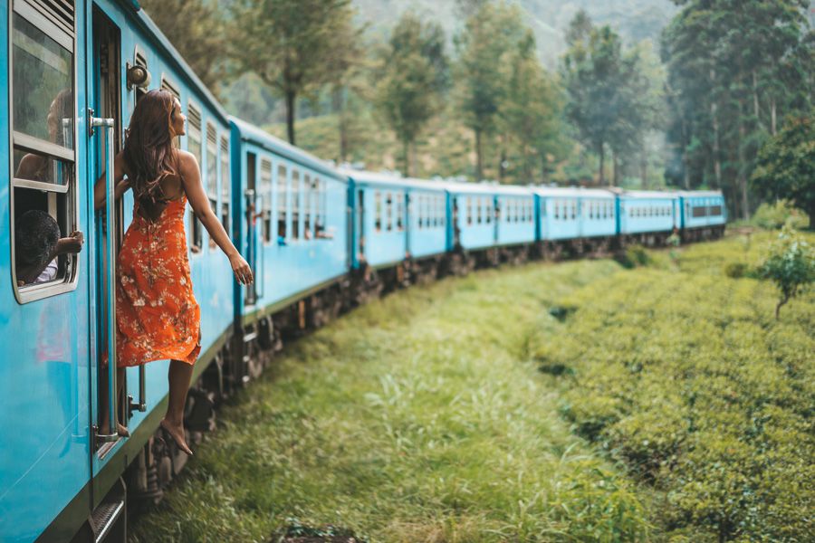 Sri Lanka Photo, Sri Lanka Pictures, Sri Lanka Photos, - Blue Train Sri Lanka - HD Wallpaper 