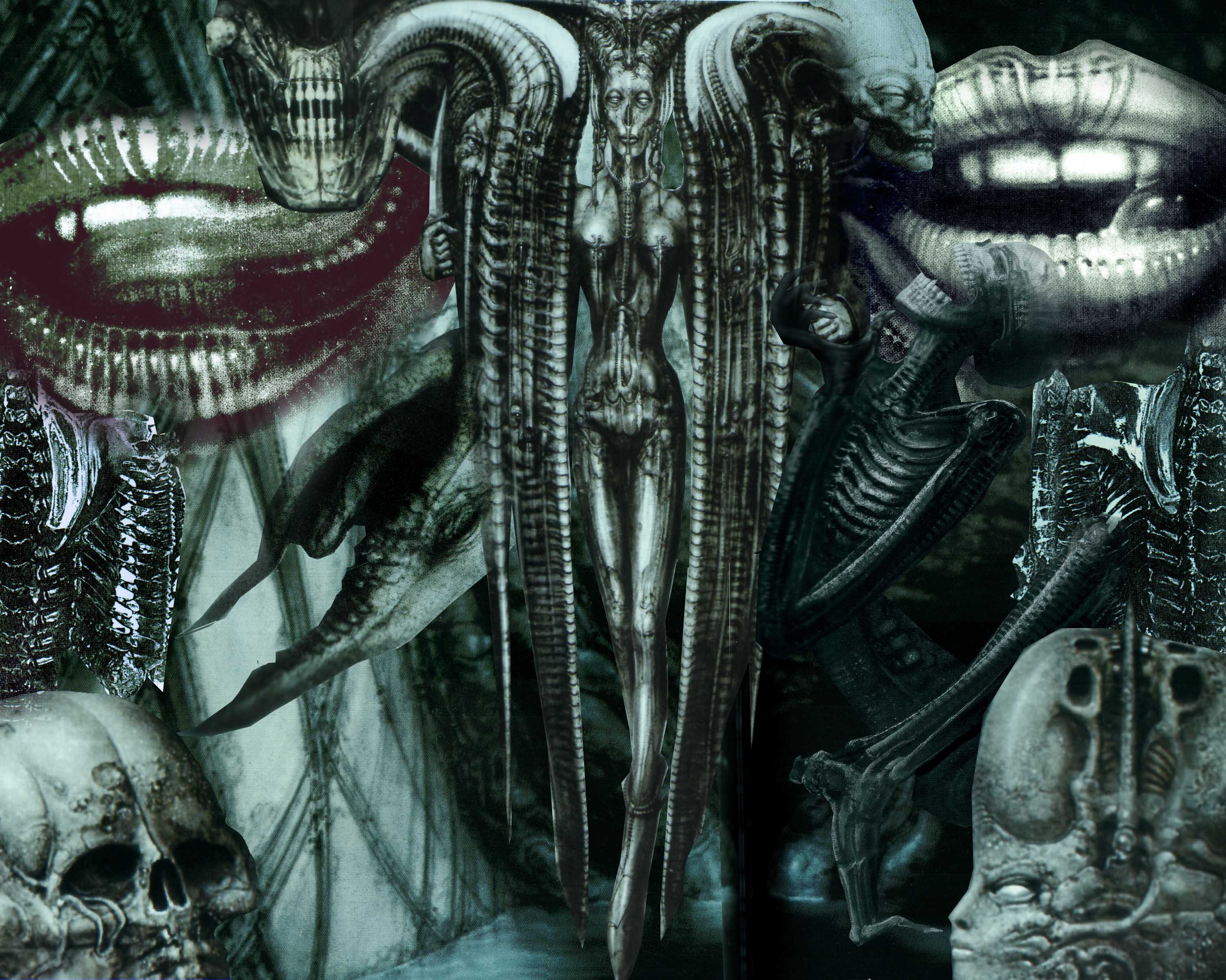 Hr Giger Hd - HD Wallpaper 