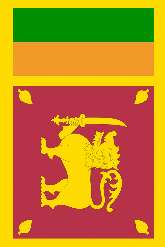 Sri Lanka Flag Wallpaper - Sri Lanka Flag Vertical - HD Wallpaper 