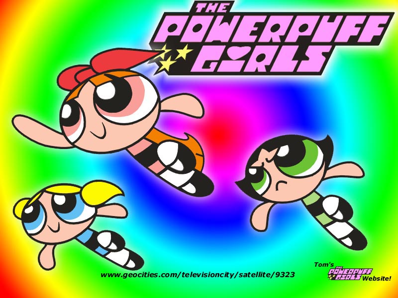 Power Puff Girls & Logo Wallpaper - Created By Craig Mccracken - HD Wallpaper 