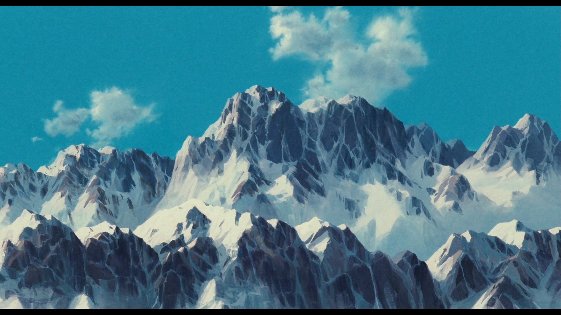 Laputa Castle In The Sky Mountains - HD Wallpaper 