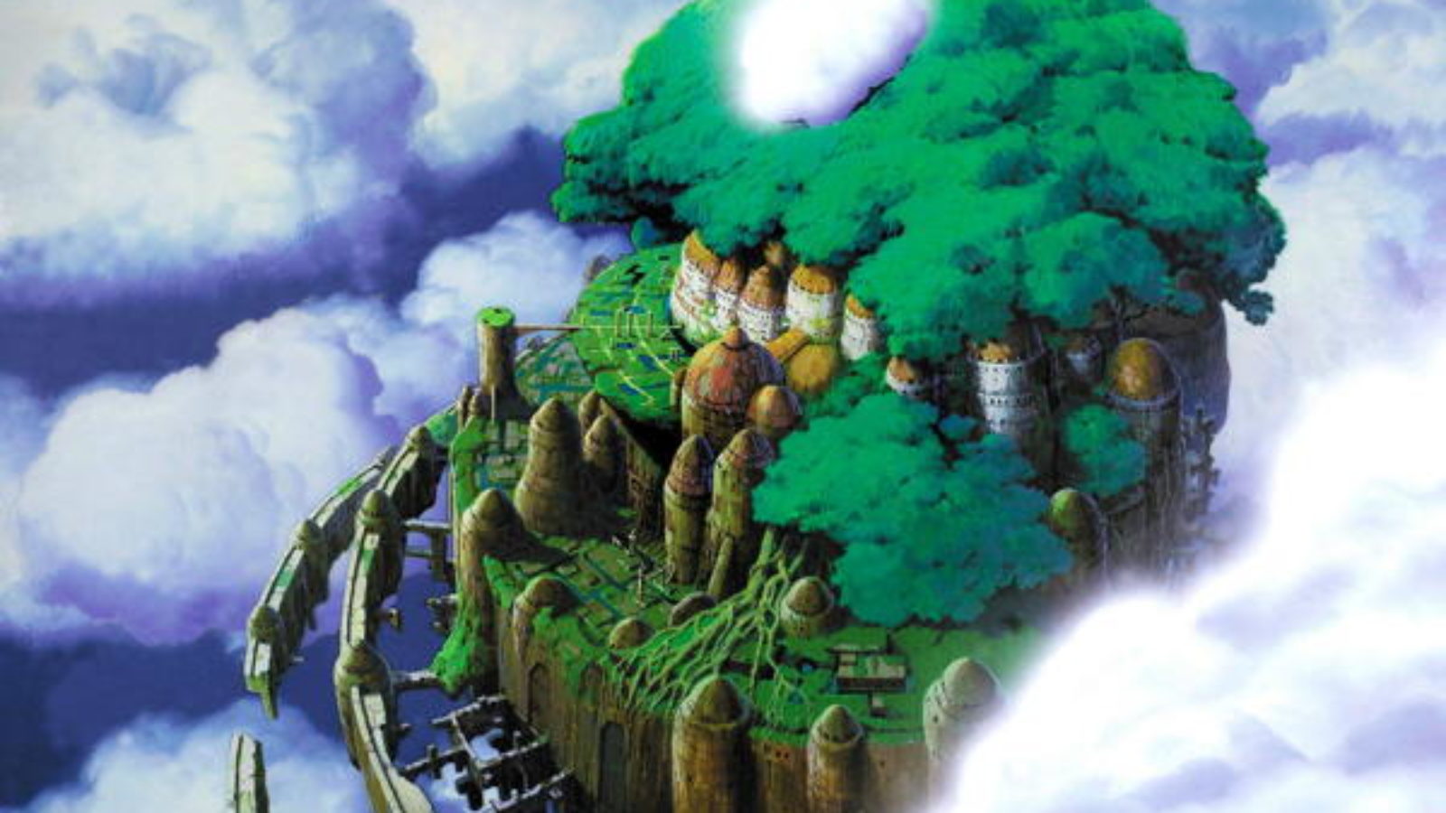 Laputa Castle In Sky - HD Wallpaper 
