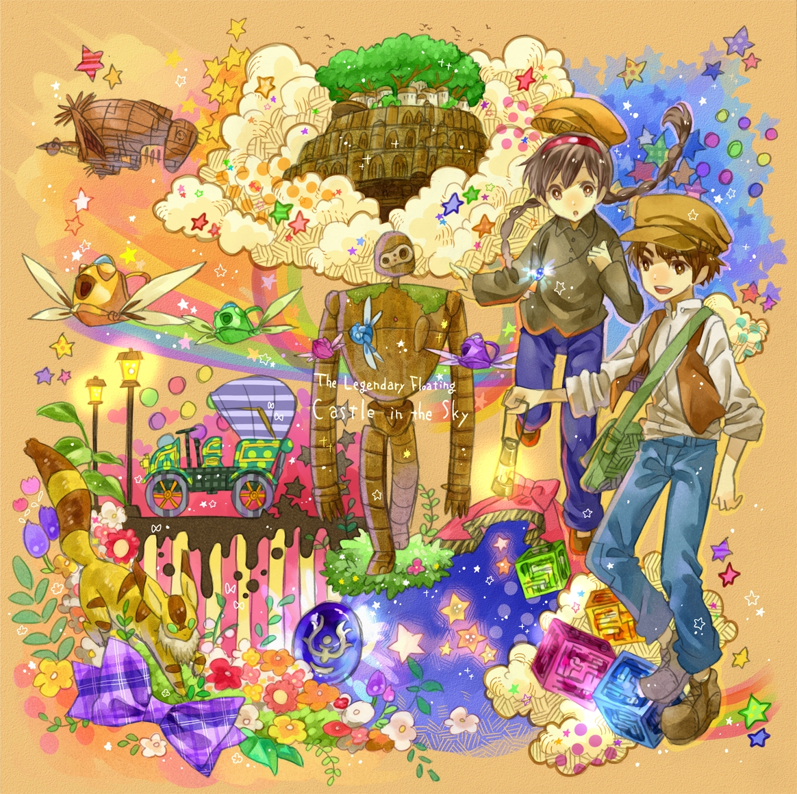 Hq Tenkuu No Shiro Laputa Wallpapers - Illustration - HD Wallpaper 