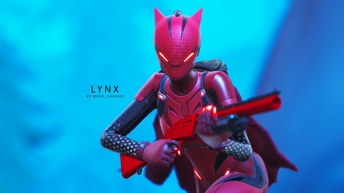 Fortnite Black Lynx Skin - HD Wallpaper 