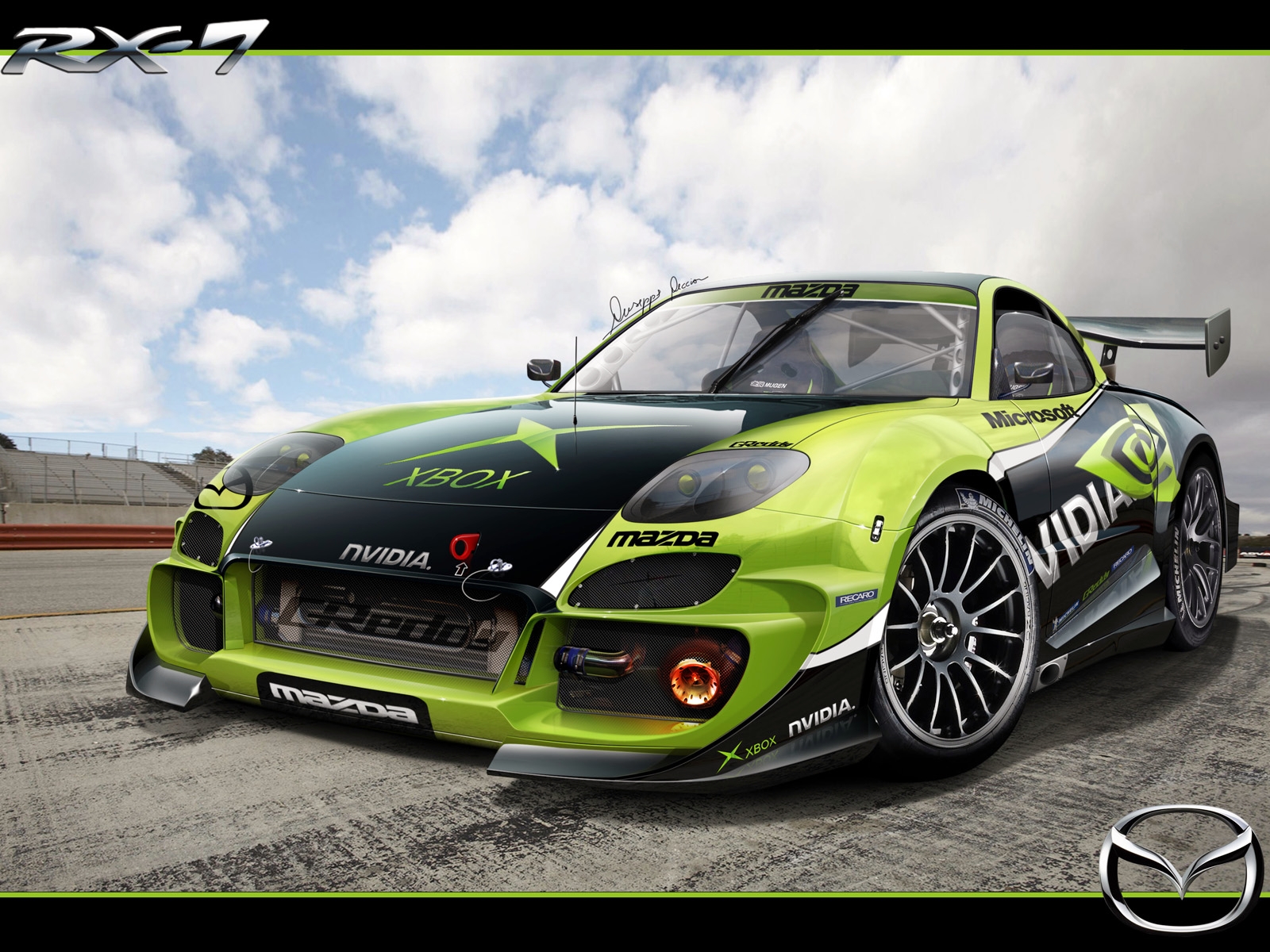 Mazda Street Racing Cars - HD Wallpaper 