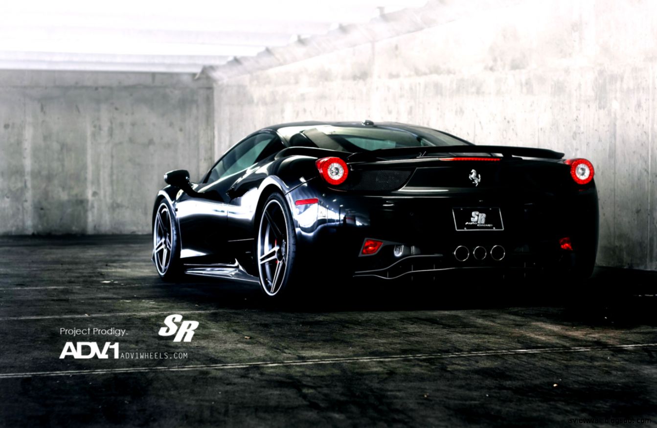 Ferrari 458 Italia Black Ferrari 458 Iphone Wallpaper Black Ferrari Iphone 7 1343x875 Wallpaper Teahub Io