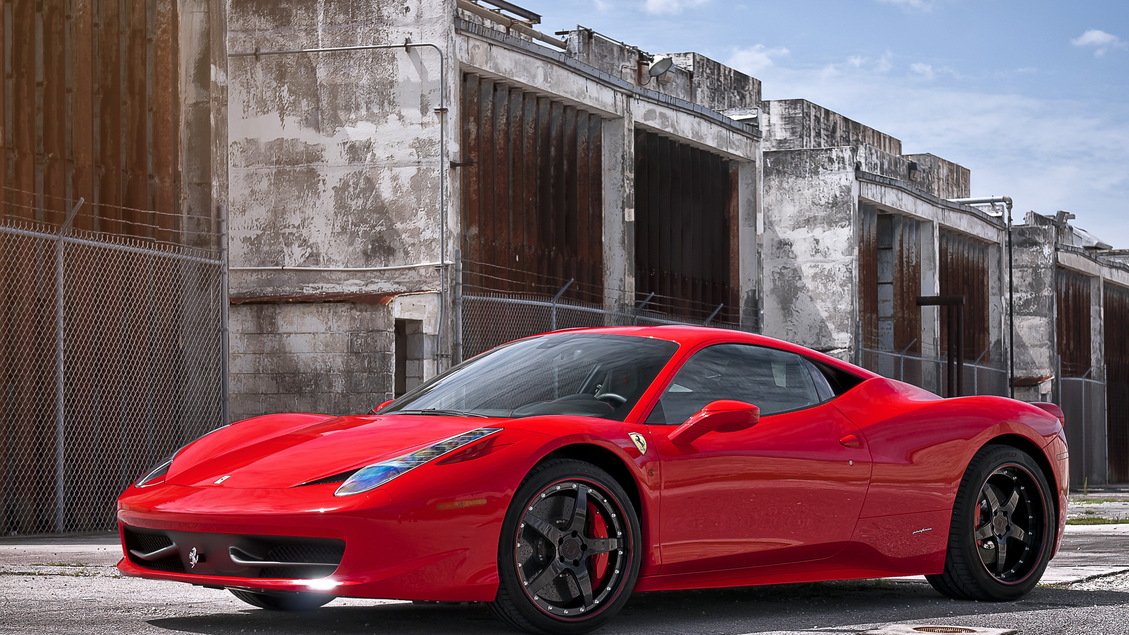 Ferrari 458 Italia 4k - HD Wallpaper 